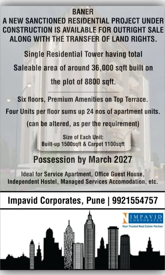 Office Space for Sale in Baner-Aundh
