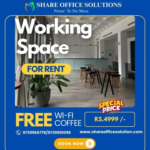 Office Space for Rent in Prime Central Location