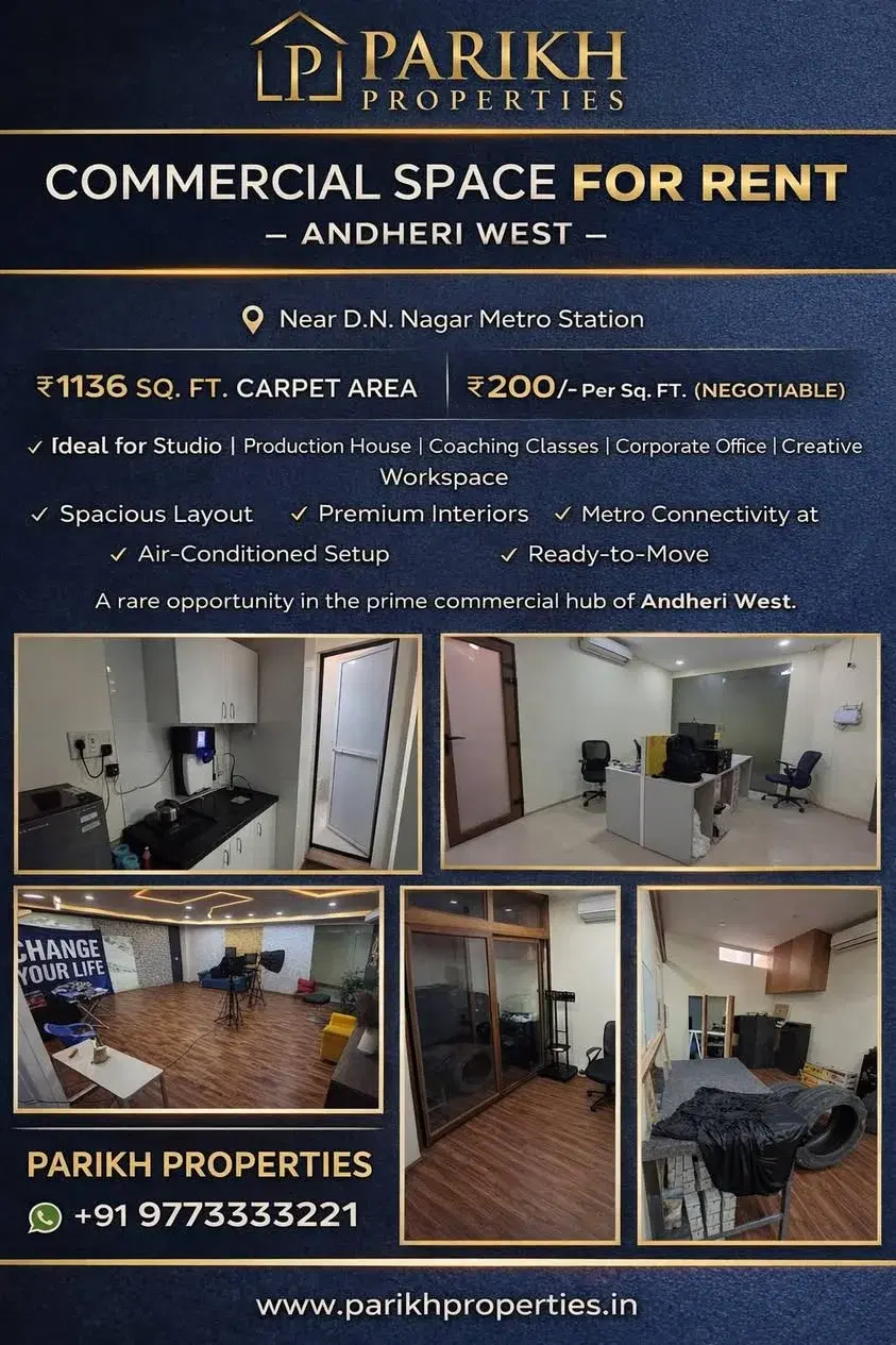 Commercial Space for Rent in Juhu