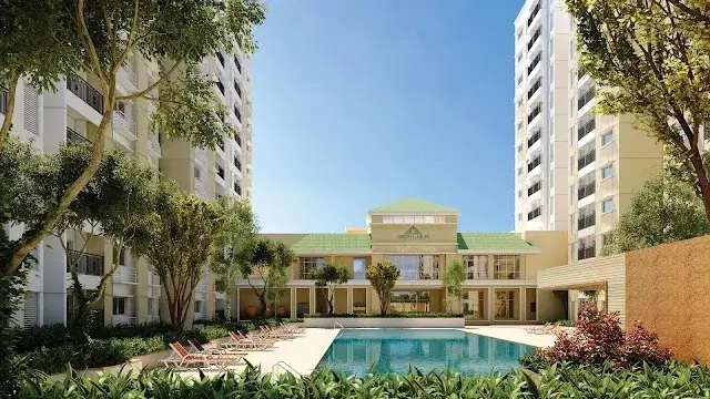 2 BHK Flat for Rent in Prestige Green Cable society