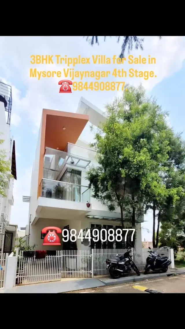 3 BHK Villa for Sale in Vijaynagar 4th Stage