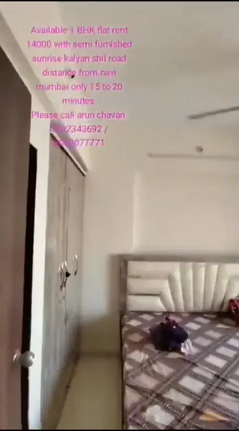 1 BHK Flat for Rent in Kalyan Shil Road