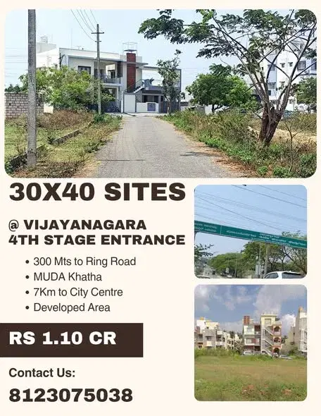 Residential Plot for Sale in Vijayanagara Ring Road
