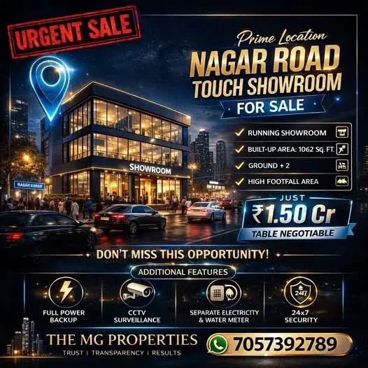 Commercial Space for Sale in Nagar Road