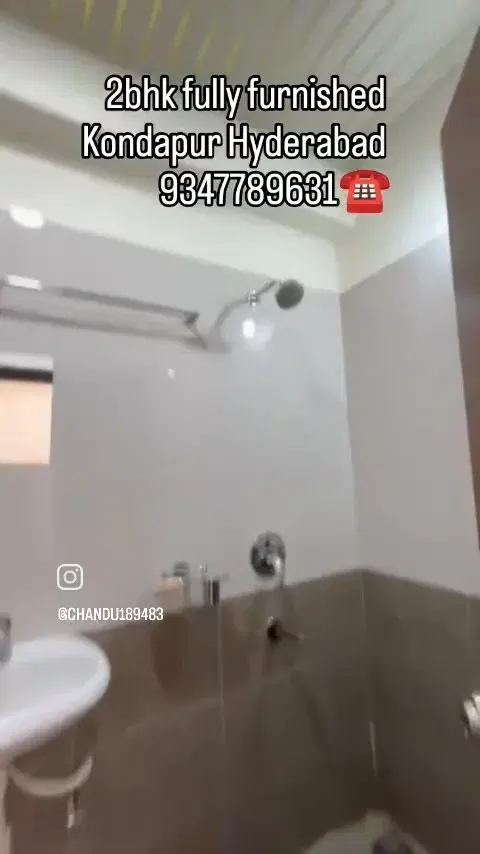 1 BHK Flat for Rent in Kondapur Botanical Garden AMB Mall Road Side