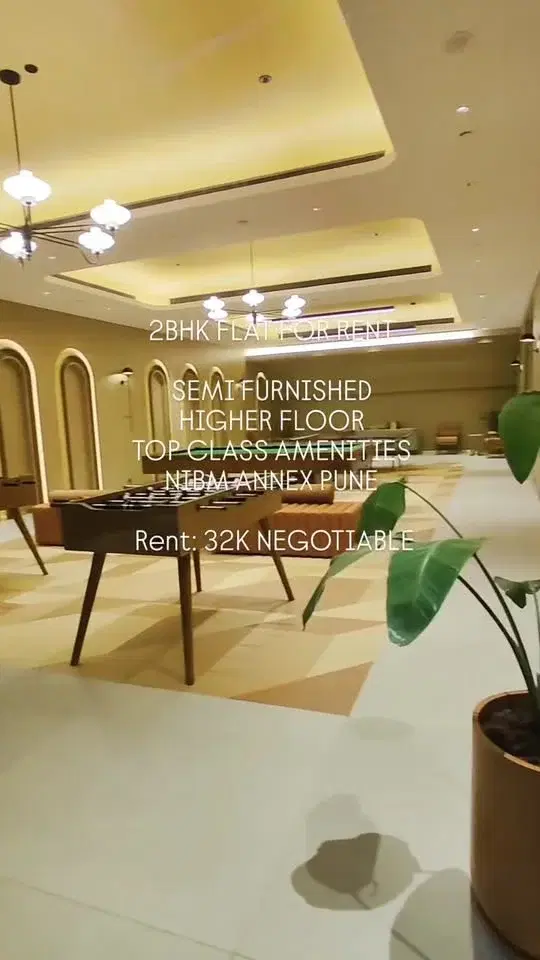 2 BHK Flat for Rent in NIBM Annex Pune