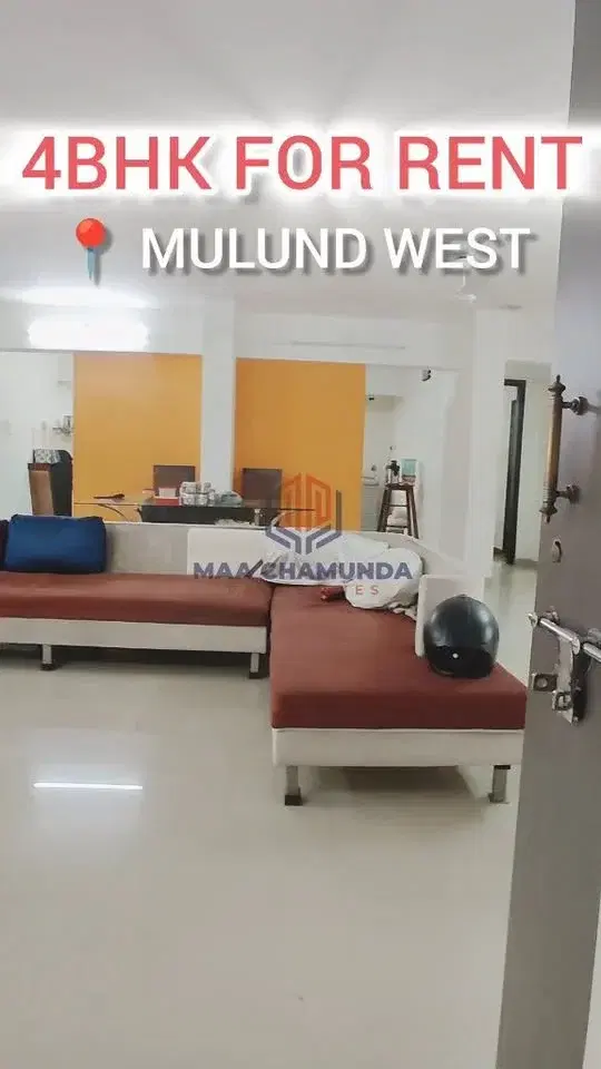 4 BHK Flat for Rent in Mulund West near Paanch Rasta
