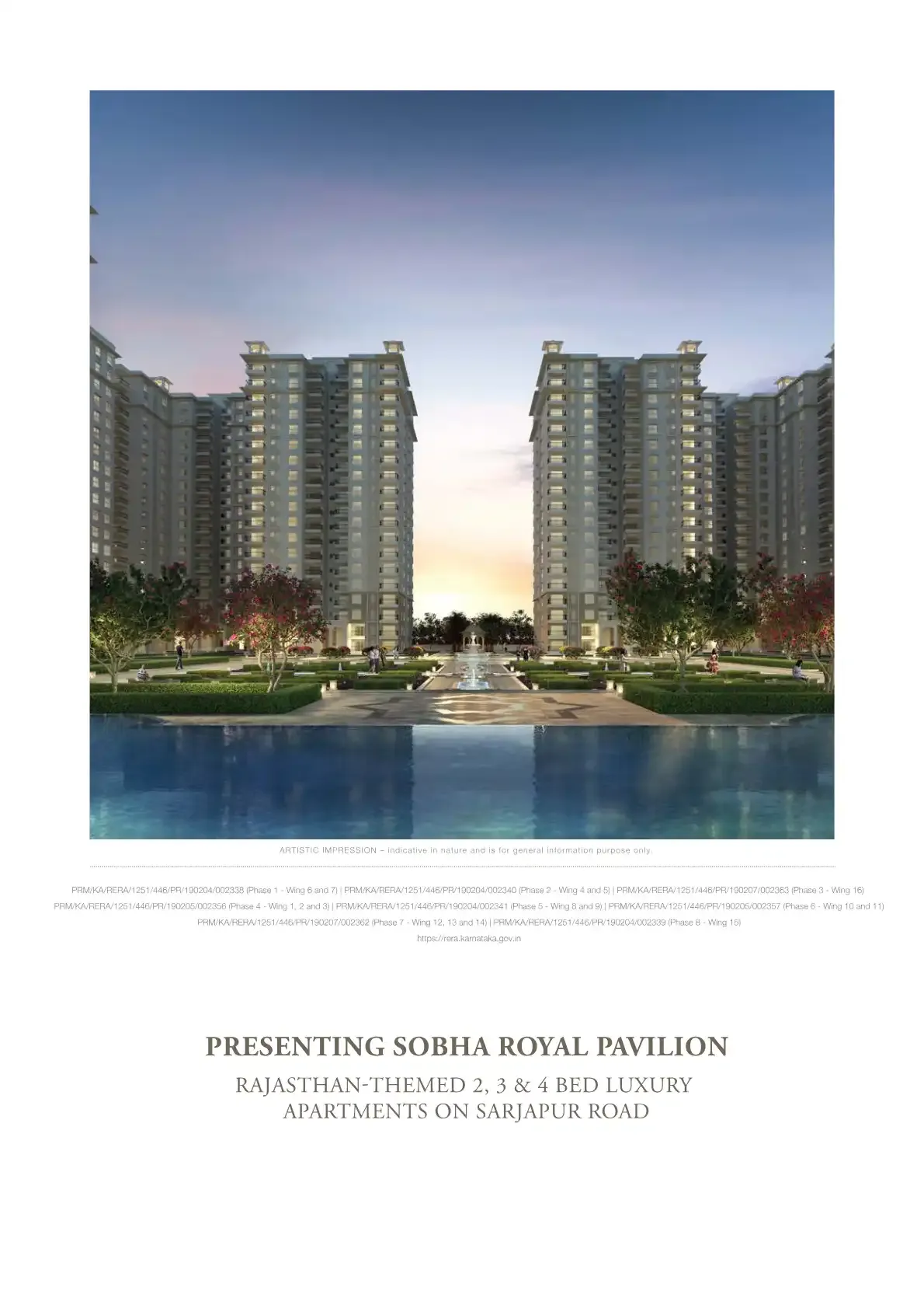 Sobha Royal Pavilion