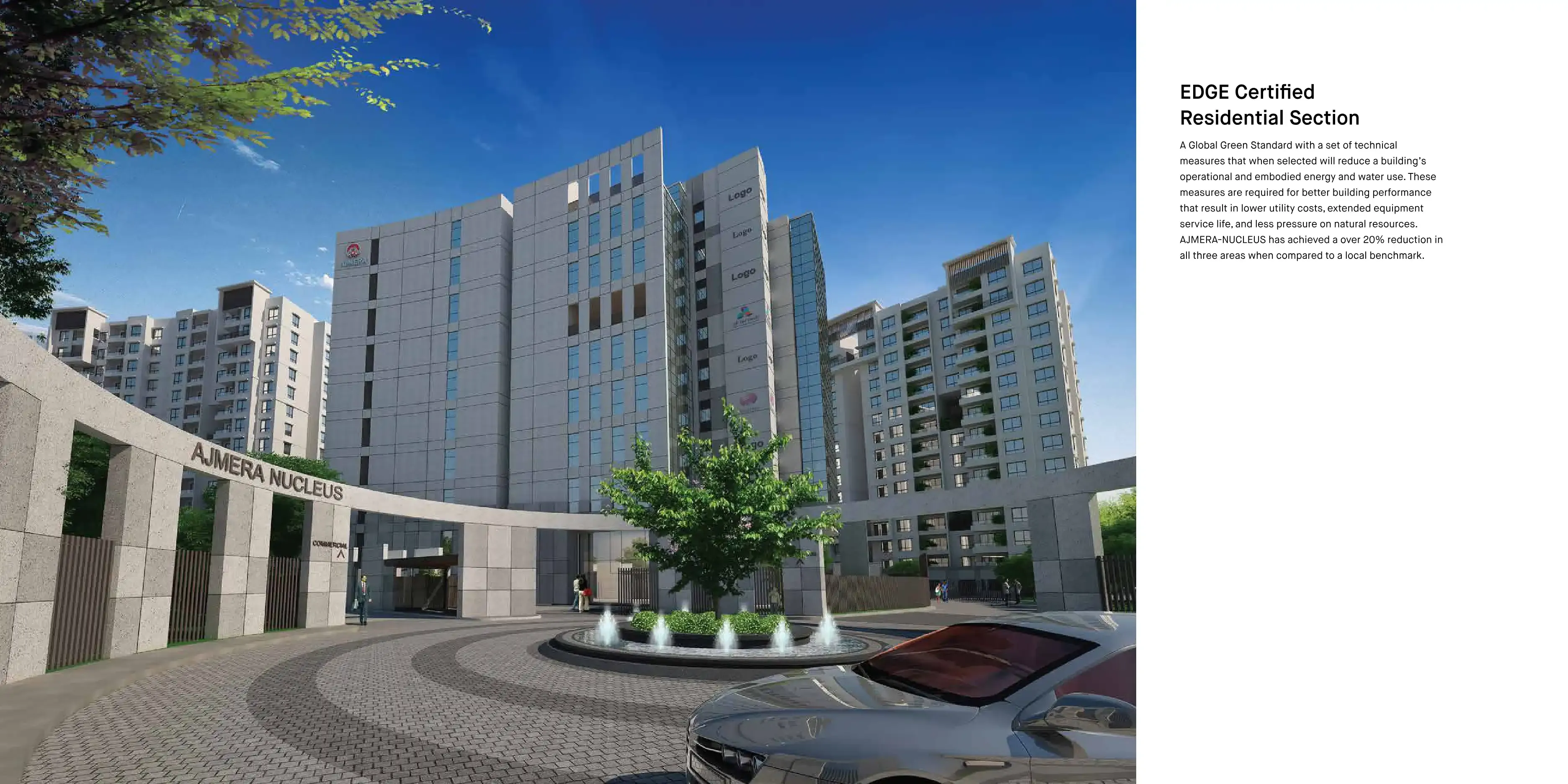 Ajmera Nucleus Phase 1 Residential A B Wing