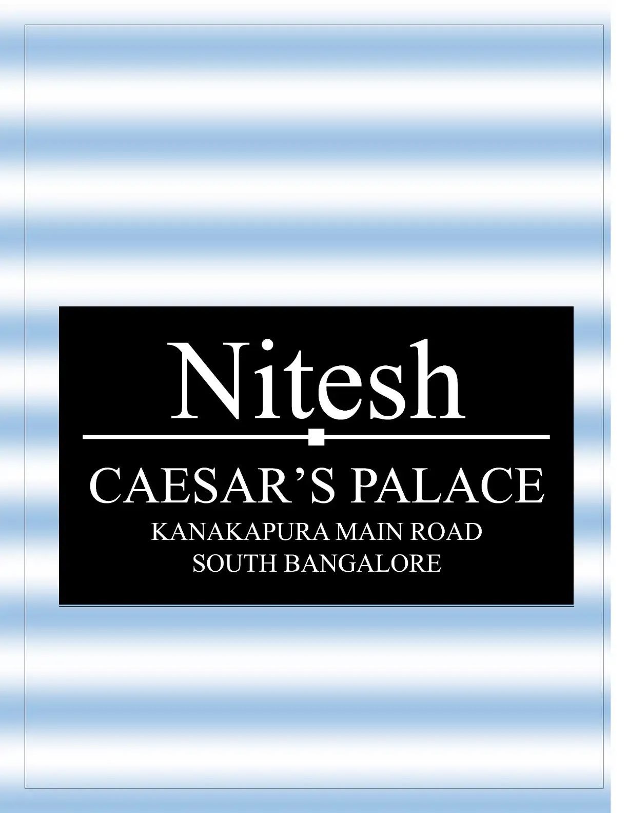 Nitesh Caesars Palace