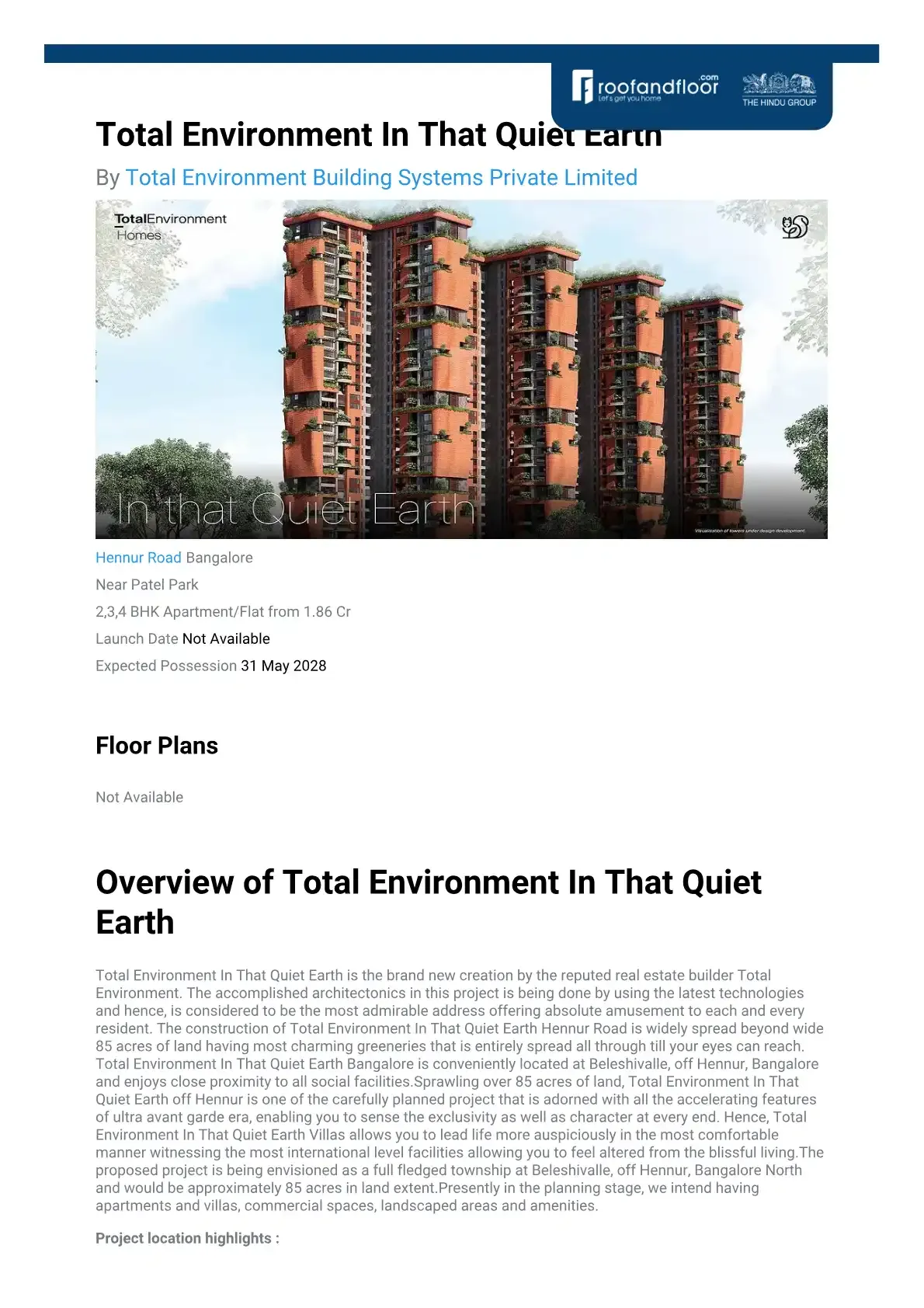 in That Quiet Earth Phase 2b