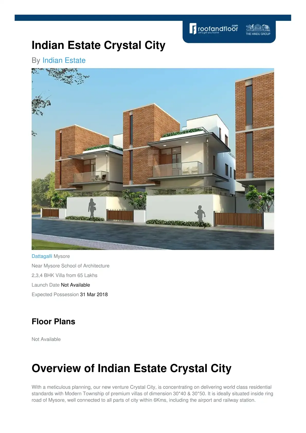 Indian Estate Crystal City