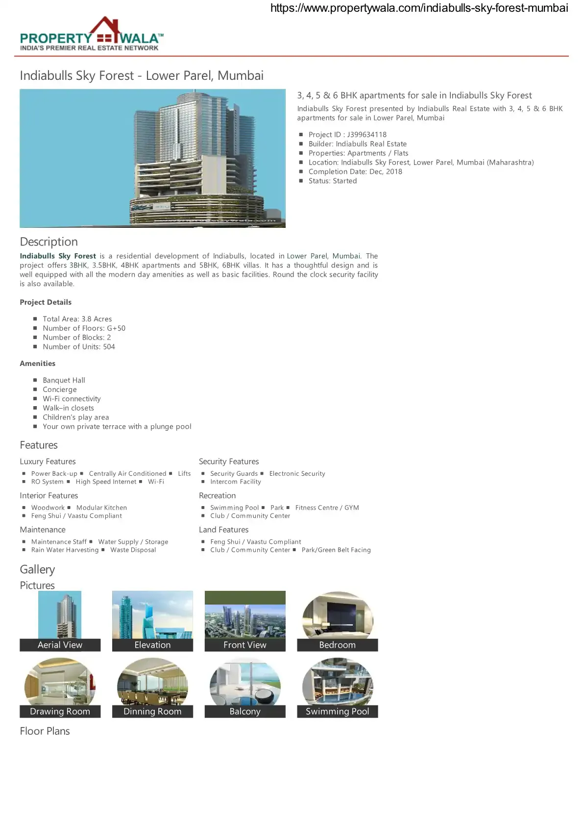 Indiabulls Sky Forest
