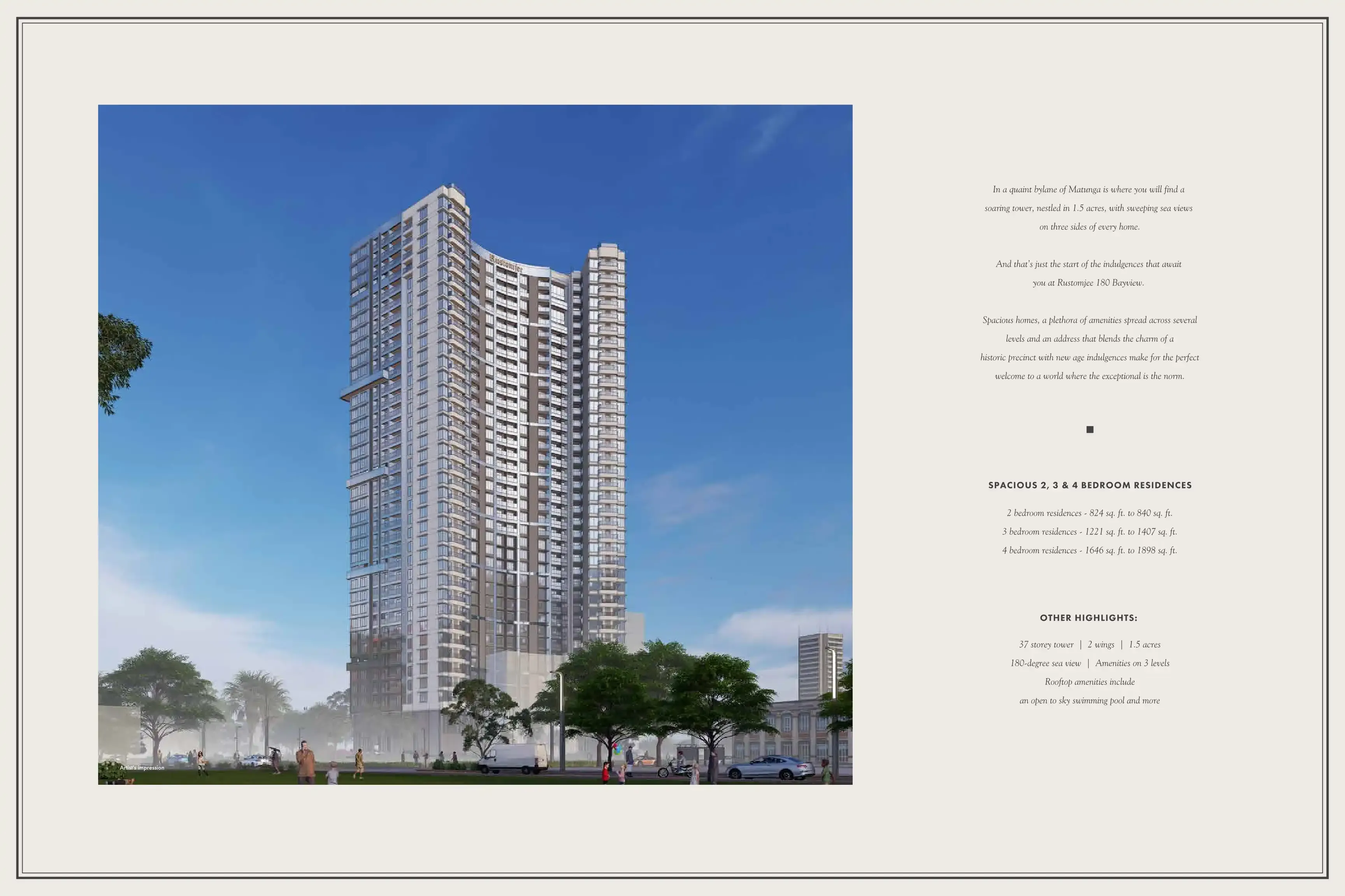 Rustomjee 180 Bayview Matunga