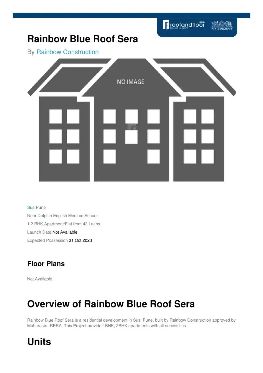 Blue Roof Sera