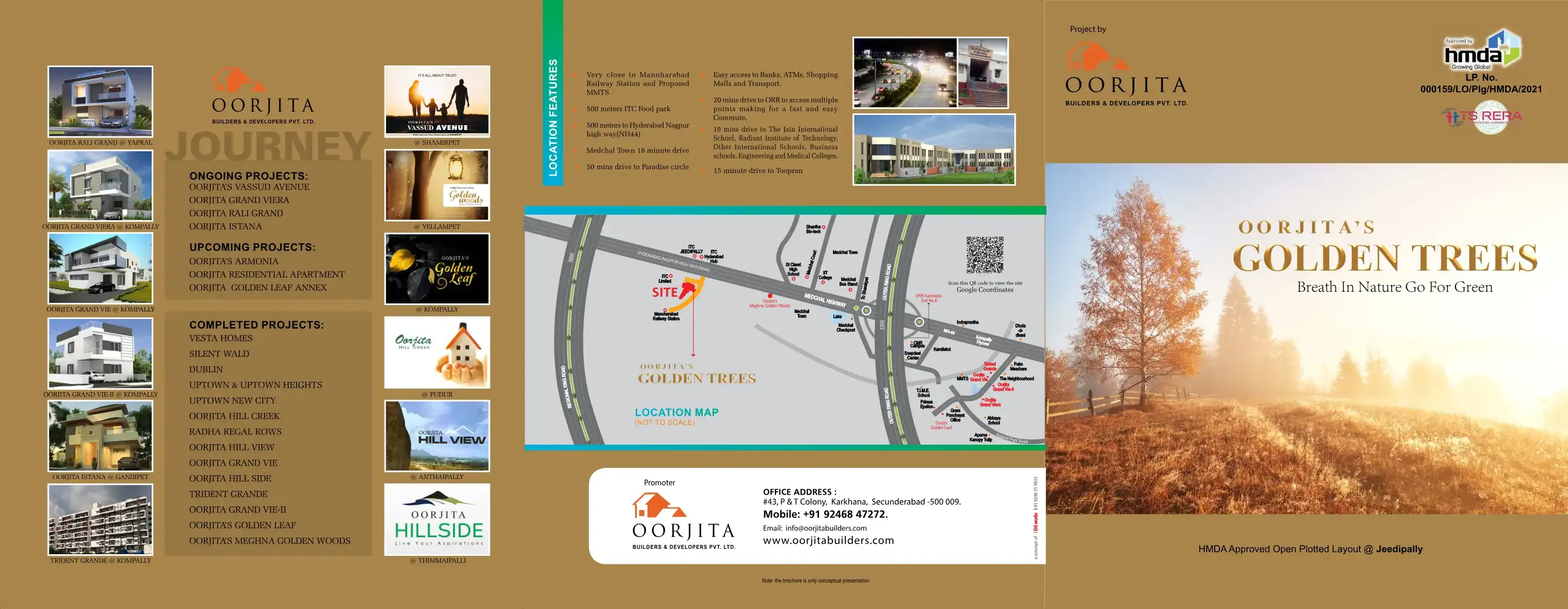 Oorjita S Meghana Golden Woods