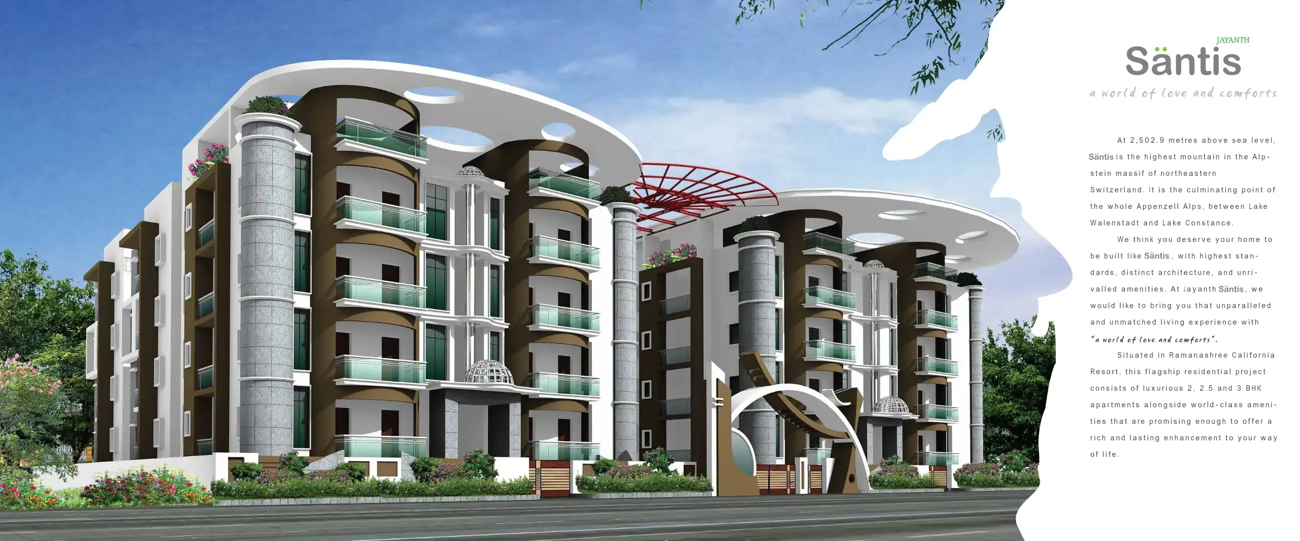 Ramanashree California Gardens Layout