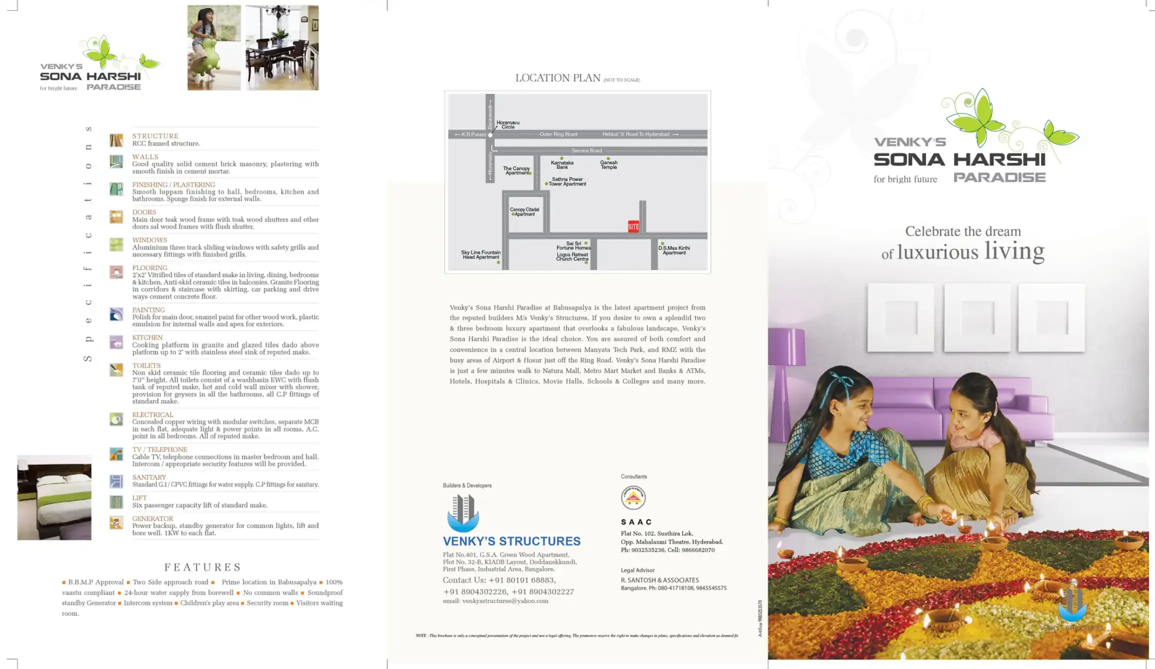 Venky's Sonaharshi Paradise