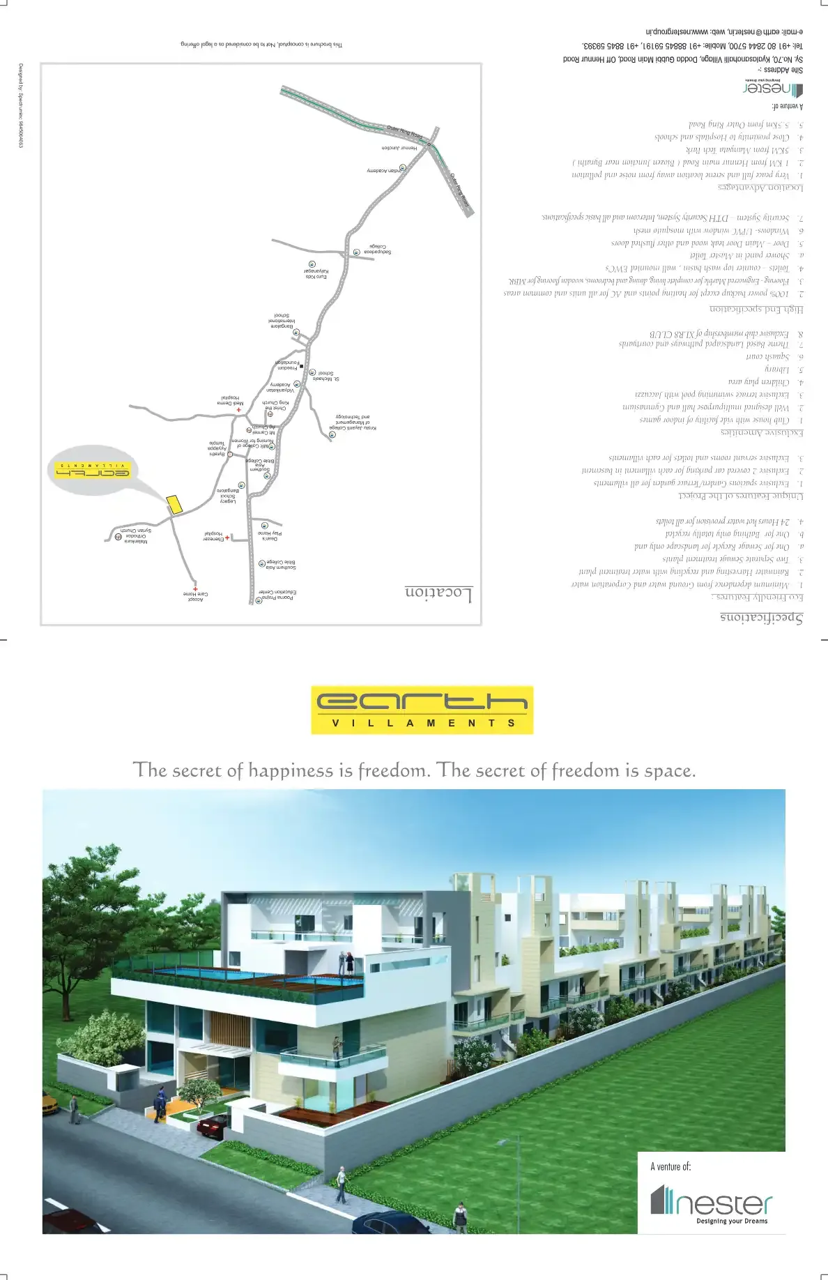 Sai Nester Earth Villaments